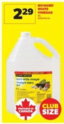 NO NAME WHITE VINEGAR