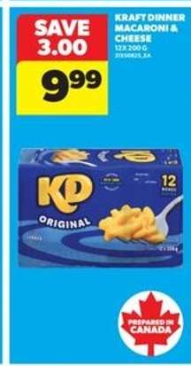 Kraft Dinner Macaroni & Cheese