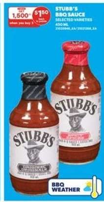 Stubb's BBQ Sauce