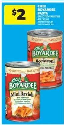 CHEF BOYARDEE PASTA