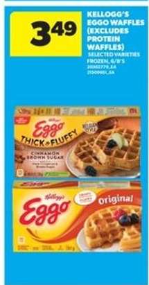 KELLOGG’S EGGO WAFFLES