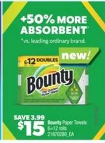 Bounty Paper Towels