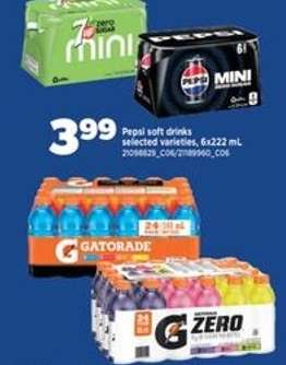 PEPSI SOFT DRINKS