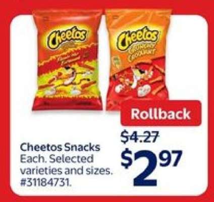 Cheetos Snacks