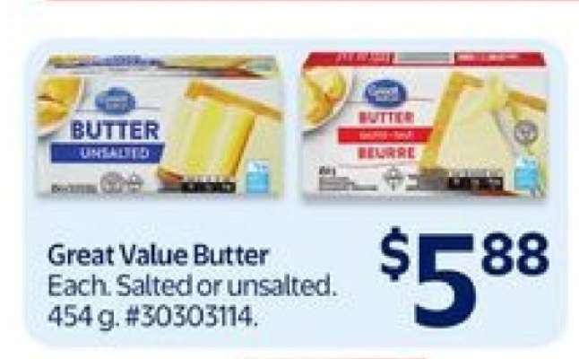 Great Value Butter
