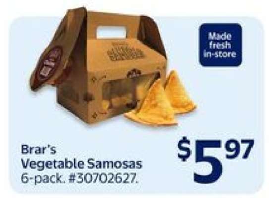 Brar's Vegetable Samosas