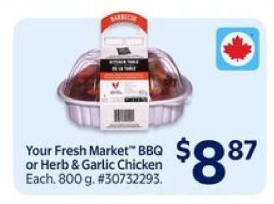 Your Fresh Market™ BBQ or Herb & Garlic Chicken