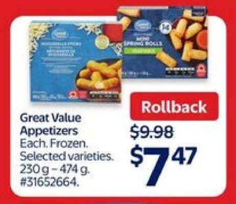 Great Value Appetizers