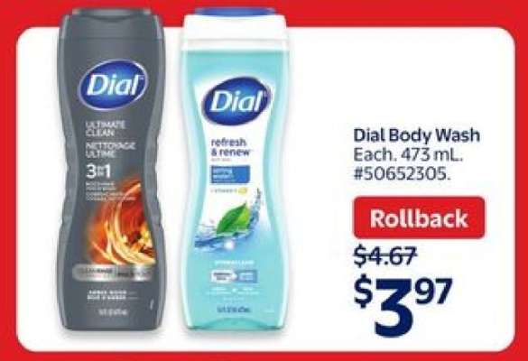 Dial Body Wash