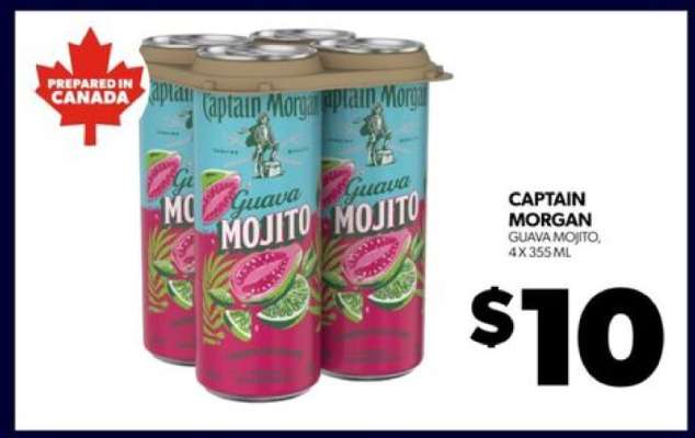 Captain Morgan Guava Mojito