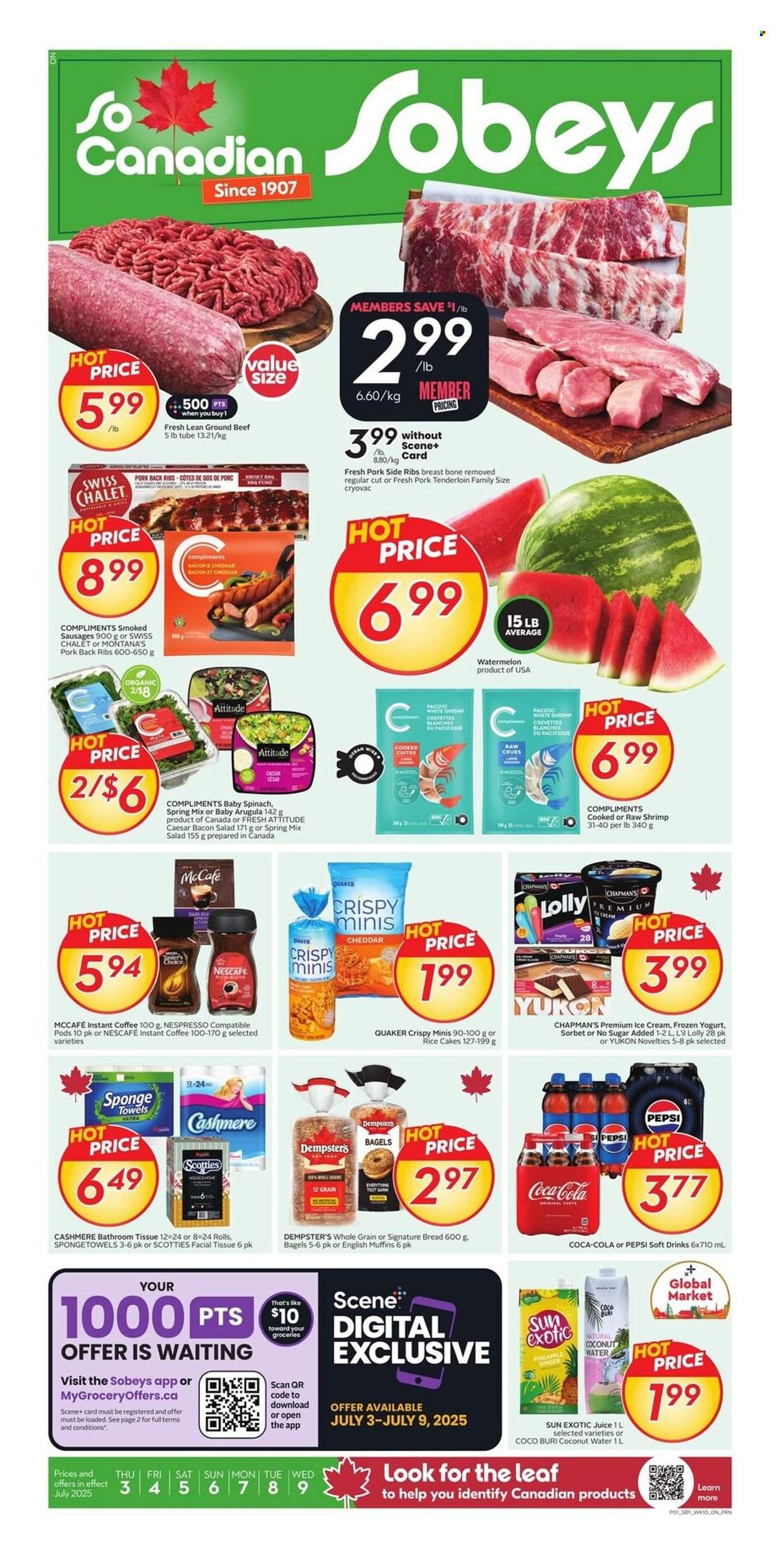 Sobeys flyer - July 03, 2025 - July 09, 2025. Page 1