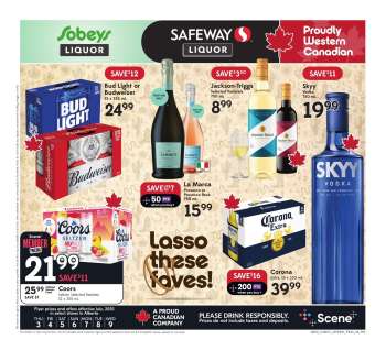 Sobeys Liquor Flyer - July 03, 2025 - July 09, 2025.