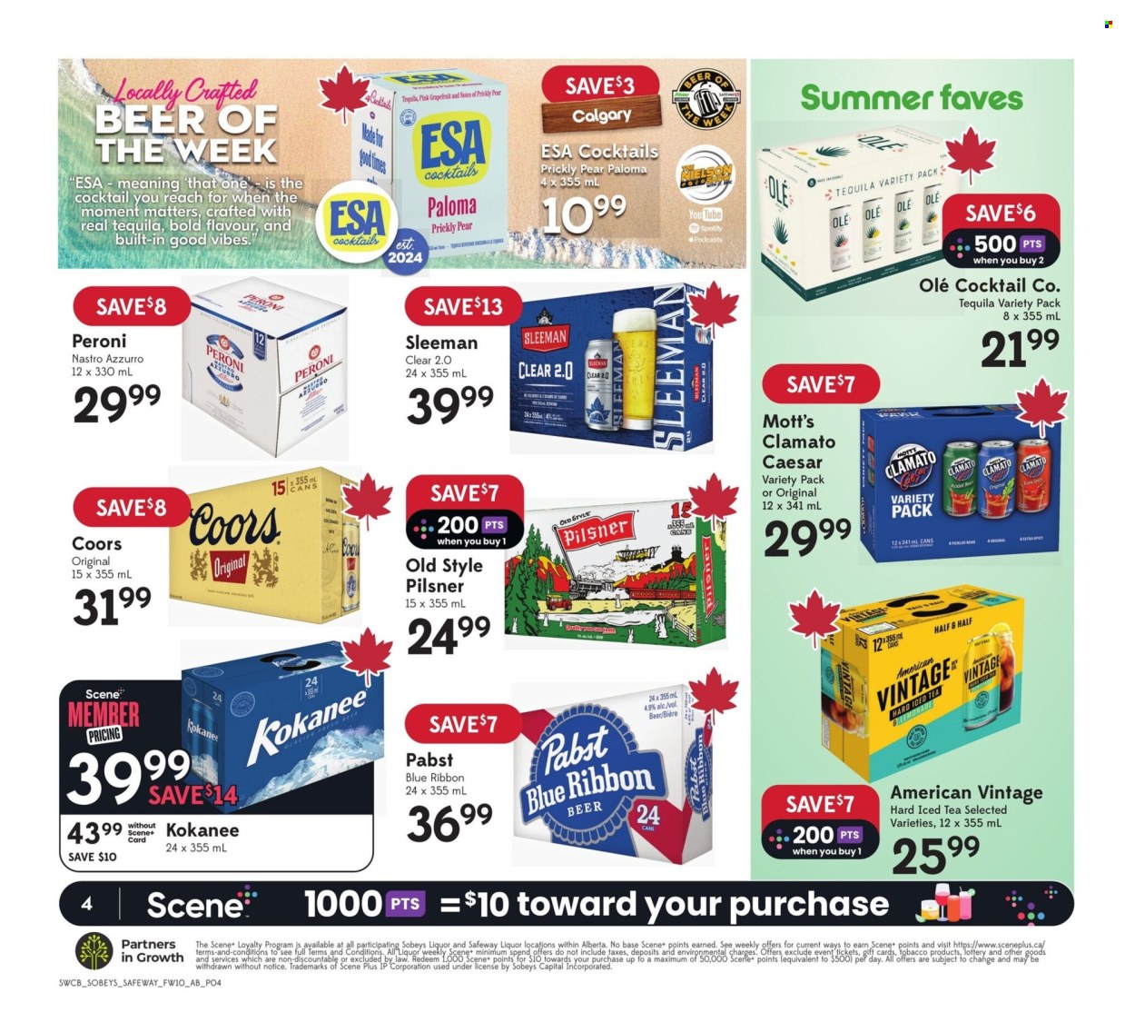 Sobeys Liquor flyer - July 03, 2025 - July 09, 2025. Page 4
