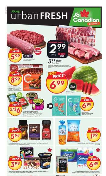 Sobeys Urban Fresh Flyer - July 03, 2025 - July 09, 2025.