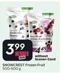 Snowcrest Frozen Fruit