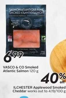 VASCO & CO Smoked Atlantic Salmon