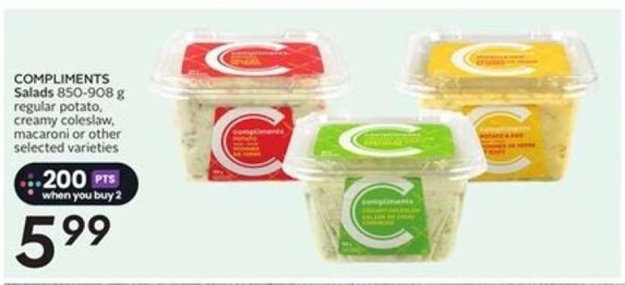 COMPLIMENTS Salads