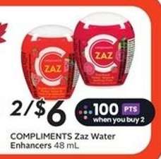 COMPLIMENTS ZAZ Water Enhancers