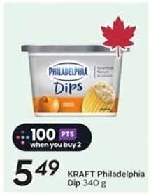 KRAFT Philadelphia Dip 340 g