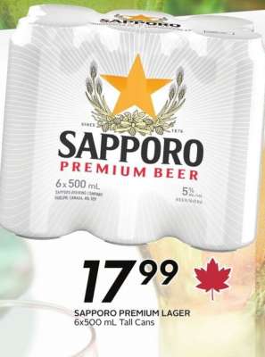 Sapporo Premium Lager