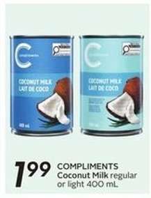 COMPLIMENTS Coconut Milk