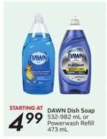 DAWN DISH SOAP