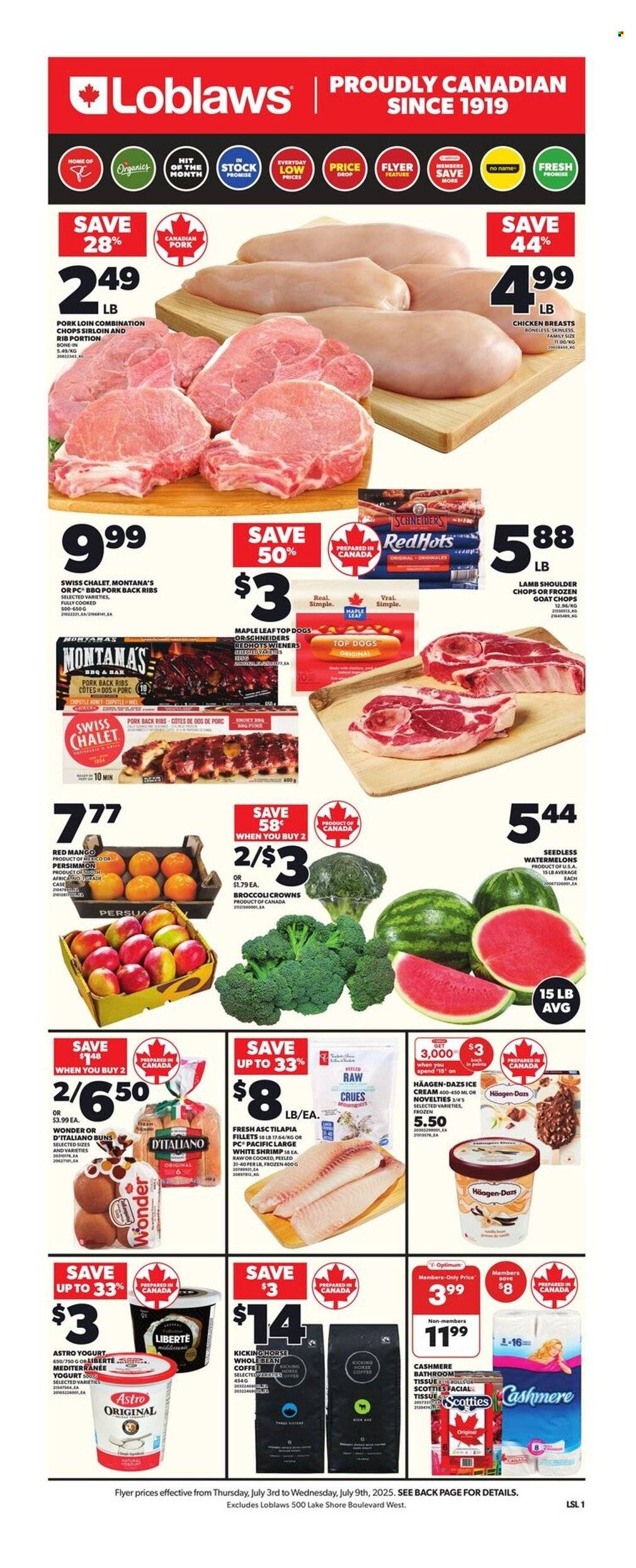Loblaws flyer - July 03, 2025 - July 09, 2025. Page 1