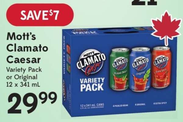Mott’s Clamato Caesar