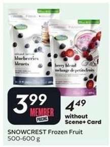 Snowcrest Frozen Fruit