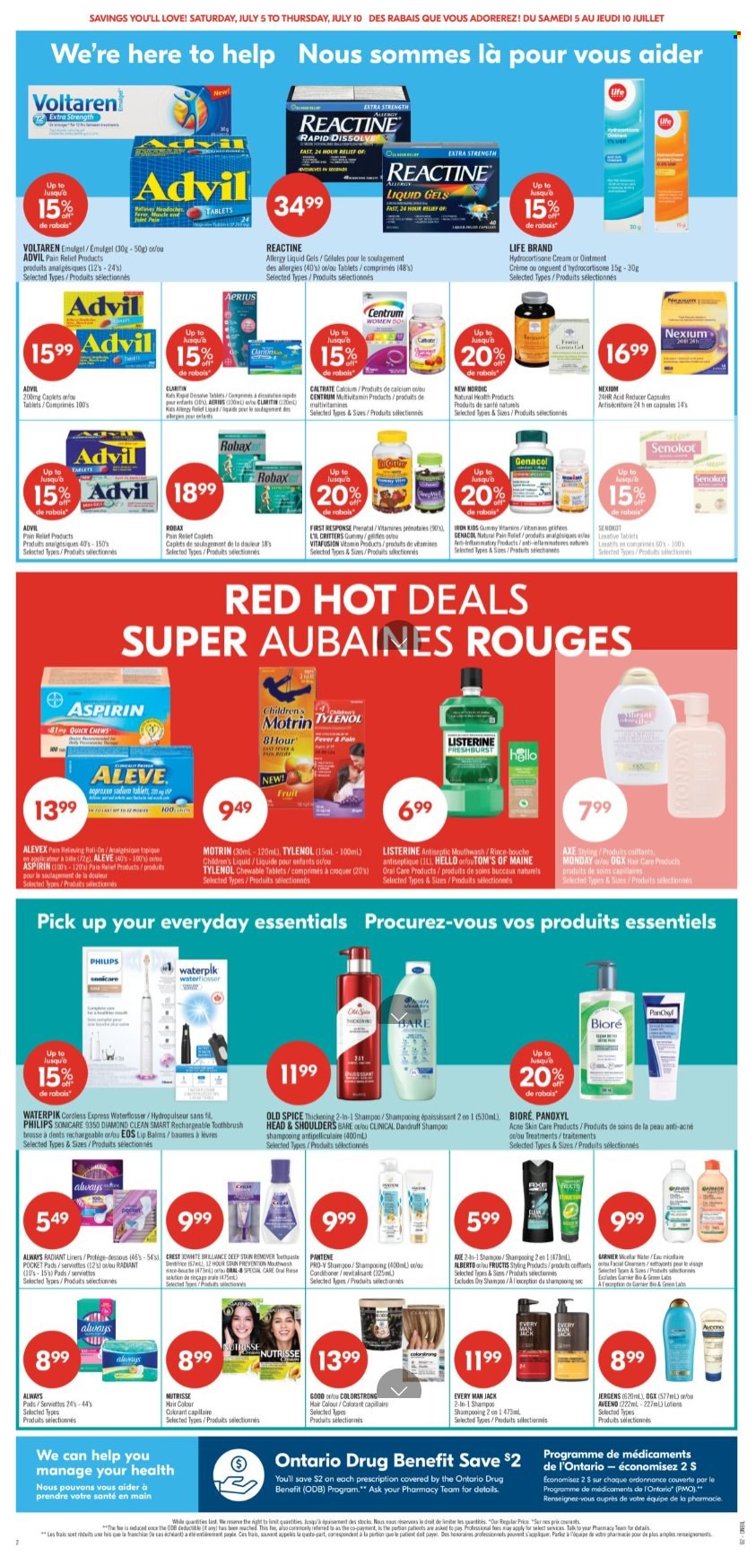Shoppers Drug Mart flyer - July 05, 2025 - July 10, 2025. Page 3