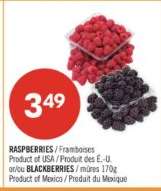 Raspberries / Blackberries