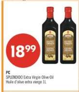 PC SPLENDIDO EXTRA VIRGIN OLIVE OIL