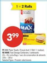 PC MAX PAPER TOWELS