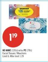 NO NAME (126's) or/ou PC (78's)
