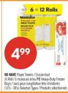 NO NAME Paper Towels / Essuie-tout