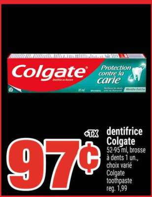 DENTIFRICE COLGATE