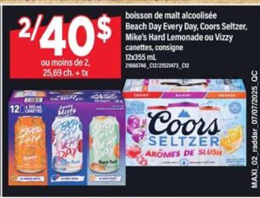 Boisson de Malt Alcoolisée