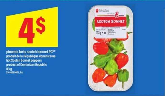piments forts scotch bonnet PC