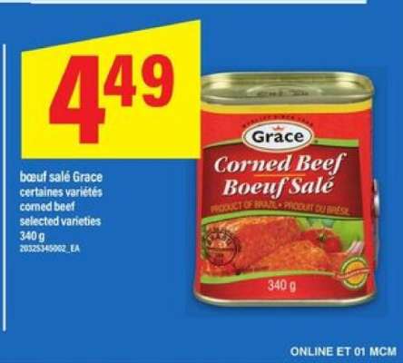 boeuf salé Grace