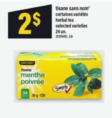 tisane sans nom