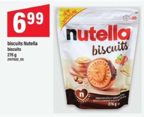 biscuits Nutella biscuits