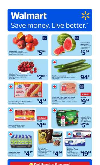 Walmart Flyer - July 10, 2025 - July 16, 2025.
