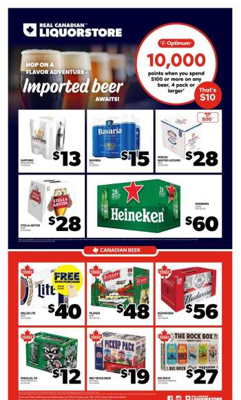 Real Canadian Liquorstore Flyer - July 09, 2025 - July 13, 2025.