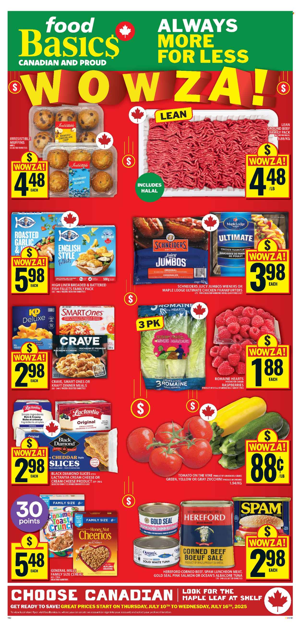Food Basics flyer - July 10, 2025 - July 16, 2025. Page 1
