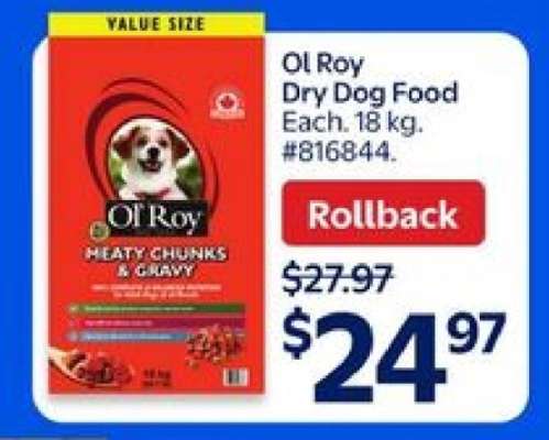 Ol' Roy Dry Dog Food