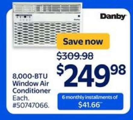 8,000-BTU Window Air Conditioner