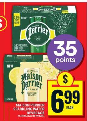 MAISON PERRIER Sparkling Water Beverage
