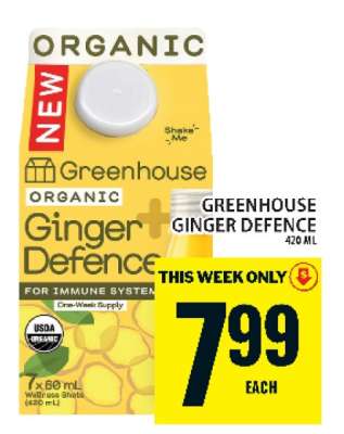 Greenhouse Ginger Defence