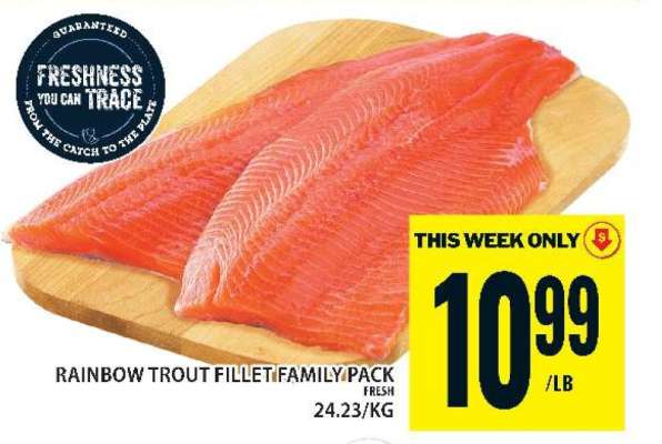 RAINBOW TROUT FILLET FAMILY PACK