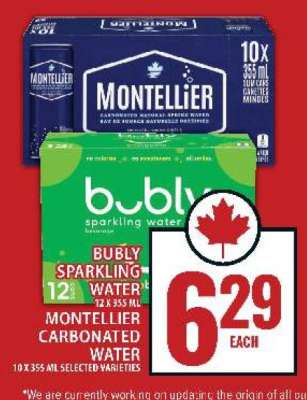 Montellier Carbonated Water